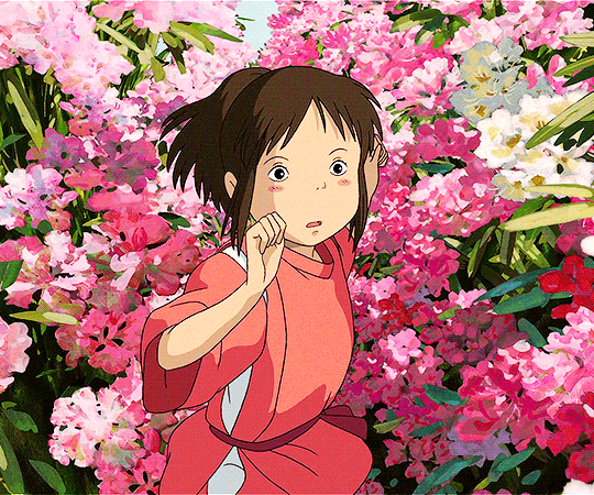 Chihiro running